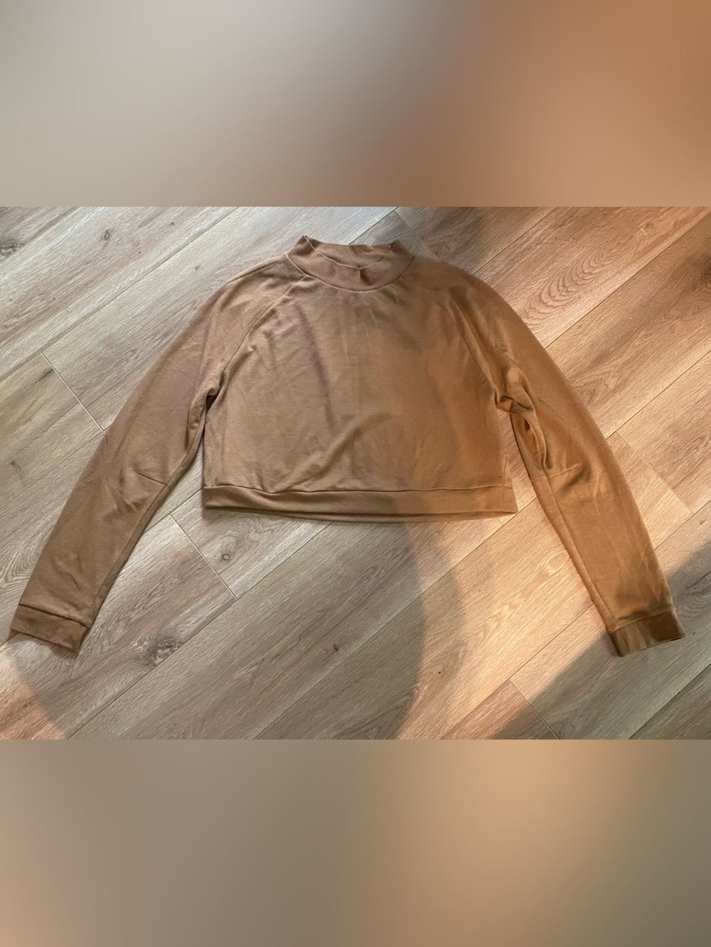 ADIDAS cropped athletic top